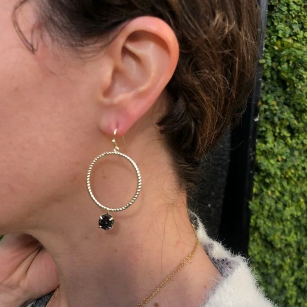 Lowell Hoops - Ava Rose earrings